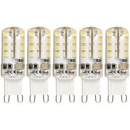 LED-Stiftsockellampe McShine Silicia G9 2,3W 180 lm...