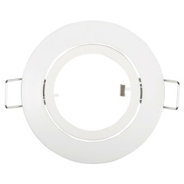 Einbaurahmen McShine DL-828w rund Ø82mm schwenkbar Bajonett Verschluss