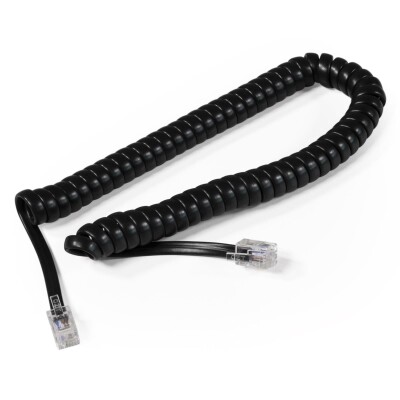 Telefonhörer-Spiralkabel McPower RJ10-Stecker (4P4C) > RJ10-Stecker (4P4C) 2m