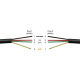 Telefonhörer-Spiralkabel McPower RJ10-Stecker (4P4C) > RJ10-Stecker (4P4C) 2m