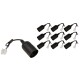 Renovierfassung McShine E27 mit 11cm Kabel und Aufhänger 10er-Pack