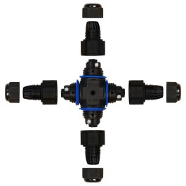 Kabelverbinder McPower 97x97mm IP68 - wasserdicht 230V...