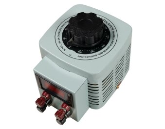 Ringkern-Stelltrafo McPower V-2000 LED 0-250 V 2 A 500 W NICHT galvanisch getrennt