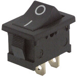 Mini-Wippenschalter McPower 2-polig 250V/3A Stellungen: EIN/AUS