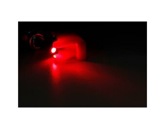 Kill-Switch McPower mit Schutzkappe und LED 12V / 20A rot