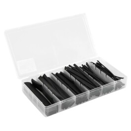 Schrumpfschlauch-Set McPower 100-teilig in Sortimentsbox schwarz