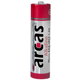 Micro-Batterie Alkaline 1,5V Typ AAA/LR03 4er-Pack