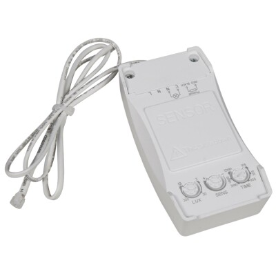HF / Mikrowellen Einbau-Bewegungsmelder McShine LX-653 360° 1200W LED geeignet