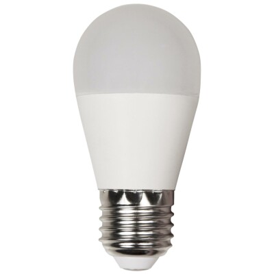 LED Tropfenlampe McShine E27 8W 600lm 160° 3000K warmweiß Ø45x88mm