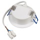 LED-Einbauleuchte McShine EL-500 5W 400lm IP44 Ø85x30mm 4000K