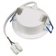 LED-Einbauleuchte McShine EL-500 5W 400lm IP44 Ø85x30mm 4000K