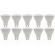 LED-Strahler McShine PV-90 GU10 9W 900lm 120° 3000K warmweiß 10er-Pack