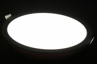 LED-Panel McShine LP-150IP 10W 150mm-Ø 800lm IP54 3000K warmweiß