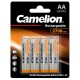 Mignon-Akku CAMELION 1,2 V 2.700 mAh Typ AA NiMH 4er-Blister