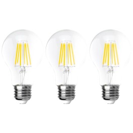 LED Filament Set McShine 3x Glühlampe E27 8W 1055lm...