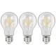 LED Filament Set McShine 3x Glühlampe E27 6W 600lm warmweiß klar dimmbar