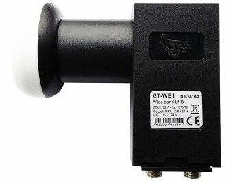 GT-Sat GT-WB1 Wideband LNB V/H 10.41 GHz schwarz