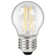 LED Filament Tropfenlampe McShine Filed E27 4W 490lm warmweiß klar