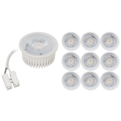 LED-Modul McShine MCOB 5W 400Lm 230V 50x25mm warmweiß 3000K 10er-Pack