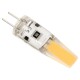 LED-Stiftsockellampe McShine Silicia COB G4 1,5W 200 lm warmweiß