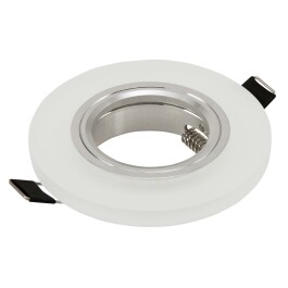 Einbaurahmen McShine LED-39 rund Ø90mm Glas mit LED-Beleuchtung