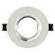 Einbaurahmen McShine LED-39 rund Ø90mm Glas mit LED-Beleuchtung