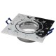 Einbaurahmen McShine DL-54 eckig Clip-Verschluss IP44 Chrom