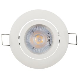 LED-Einbauleuchte McShine Eco-50 5W 400lm 3000K weißes Gehäuse