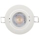 LED-Einbauleuchte McShine Eco-50 5W 400lm 3000K weißes Gehäuse