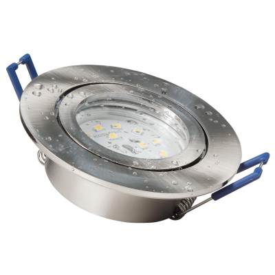 LED-Einbauleuchte McShine Flatty Ø83mm 5W 400lm neutralweiß IP44