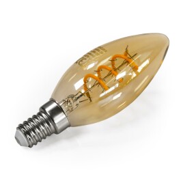 LED Filament Kerzenlampe McShine Retro E14 2W 150lm...