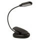 LED-Klemmleuchte / Leseleuchte McShine 5 LEDs Batteriebetrieben