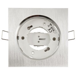 Einbaurahmen McShine DL-304 eckig 108x108mm GX53 Eisen...