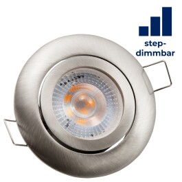 LED-Einbauleuchte McShine Eco-50 5W 400lm 4000K step-dimmbar
