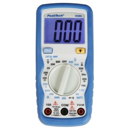 Digital-Multimeter PeakTech P1035 2000 Counts 600V AC/DC...