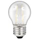LED Filament Tropfenlampe McShine Filed E27 2W 260Lm warmweiß klar
