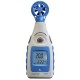 Flügelrad-Anemometer PeakTech P5170 0-55 Knoten mit Thermometer LCD-Anzeige