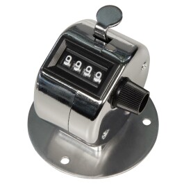 Mechanischer Handzähler McPower mit Montagefuß...