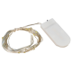 LED Draht-Lichterkette McShine Micro 20 LEDs warmweiß Batteriebetrieb