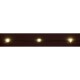 LED Draht-Lichterkette McShine Micro 20 LEDs warmweiß Batteriebetrieb