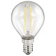 LED Filament Tropfenlampe McShine Filed E14 2W 260 lm warmweiß klar