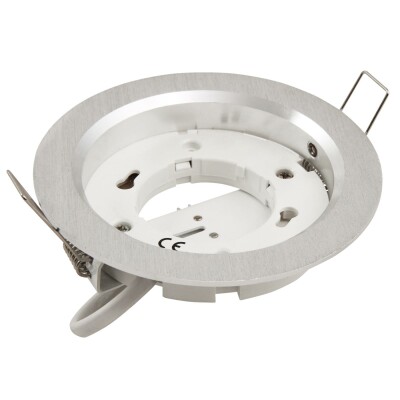 Einbaurahmen McShine DL-304 rund Ø108mm GX53 Eisen gebürstet