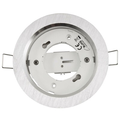 Einbaurahmen McShine DL-304 rund Ø108mm GX53 Eisen gebürstet