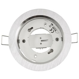 Einbaurahmen McShine DL-304 rund Ø108mm GX53 Eisen gebürstet