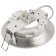 Einbaurahmen McShine DL-304 rund Ø108mm GX53 Eisen gebürstet
