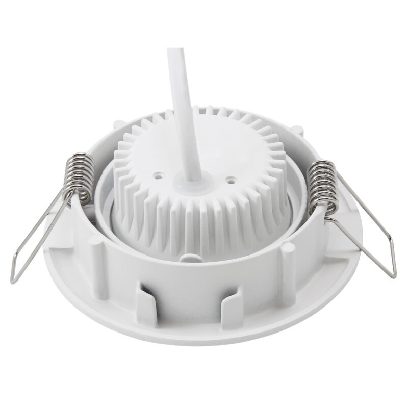 LED-inbouwlamp McShine Fine, 9 LED's, 55x55mm, vierkant LED-inbouwlamp McShine Fine, 9 LED's, 55x55mm, vierkant