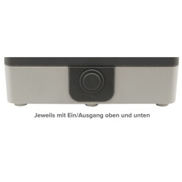 Feuchtraum Doppel-Steckdose McPower Secure 250V~/16A IP44...
