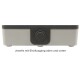 Feuchtraum Doppel-Steckdose McPower Secure 250V~/16A IP44 AP grau