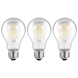 LED Filament Set McShine 3x Glühlampe E27 6W 810lm...