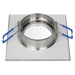 Einbaurahmen McShine DL-54 eckig Clip-Verschluss IP44 Edelstahl gebürstet